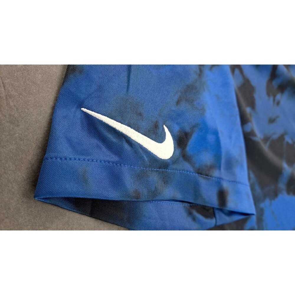 Nike USA Soccer Jersey Blue Black Tie-Dye Slim Fit Dri-Fit Women Large DN0777453 - Picture 8 of 11